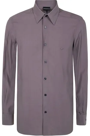 Emporio Armani Skjorte med broderet logo
