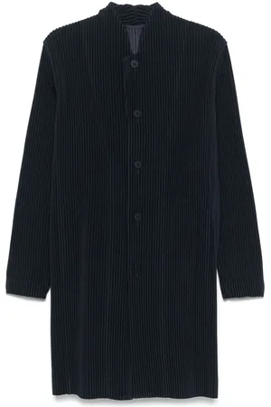 Issey Miyake Skræddersyet 2-plisseret frakke