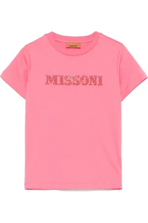 Missoni T-shirt med krystallogo