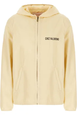 VALENTINO GARAVANI Cream jakke i nylon