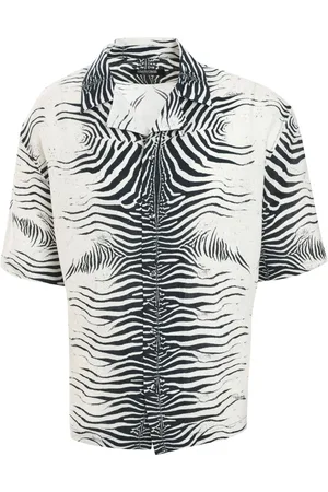 Roberto Cavalli Skjorte med zebratryk