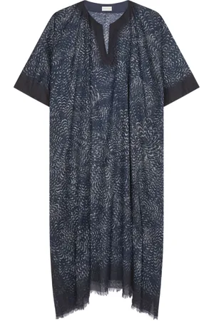 DRIES VAN NOTEN Kaftan med tryk