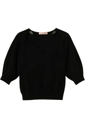 Twin-Set Sweater med udskæringsdetalje