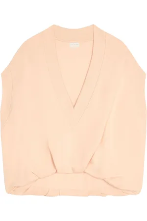 DRIES VAN NOTEN Sweatshirt med V-hals