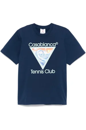 Casablanca T-shirt med Tennis Club Icon