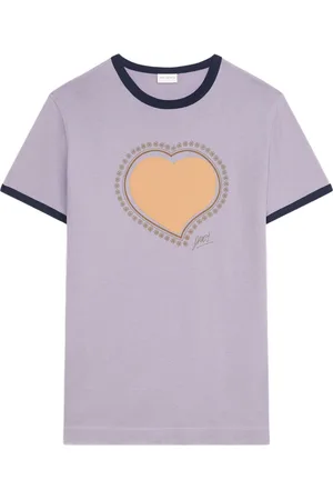 DRIES VAN NOTEN T-shirt med tryk