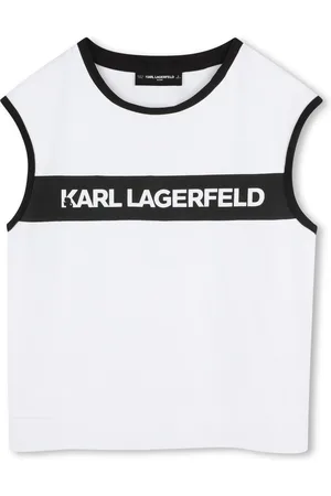 Karl Lagerfeld T-shirt med logotryk