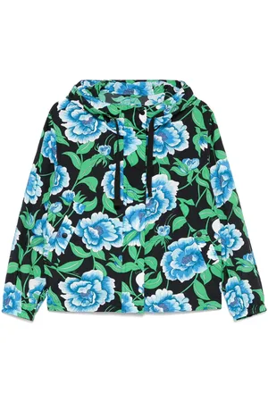 Kenzo Vindjakke med Peonies-tryk