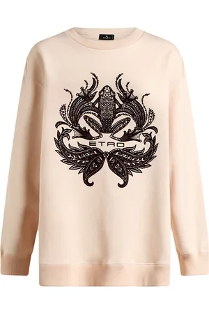 Etro Sweatshirt med flock-tryk