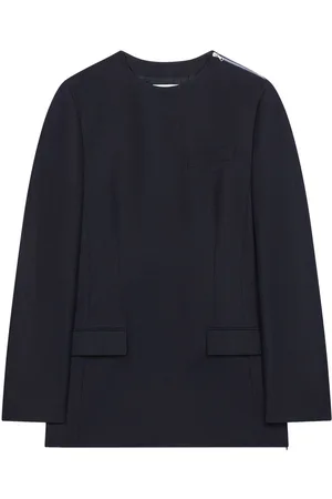 DRIES VAN NOTEN Tunika-blazer uden krave