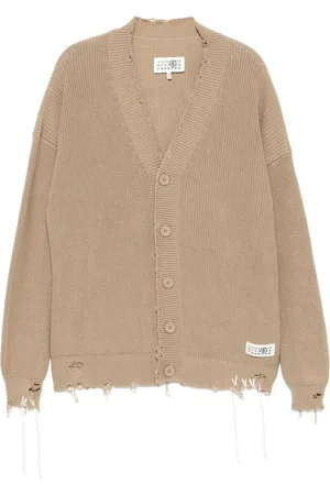 Maison Margiela Cardigan med slitageeffekt