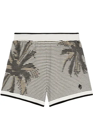 Palm Angels Strikkede shorts med palme-jacquard