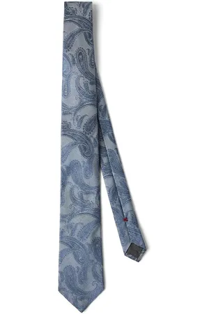 Brunello Cucinelli Slips med paisleytryk