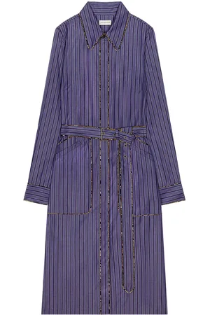DRIES VAN NOTEN Skjortekjole med bælte
