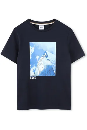 HUGO BOSS T-shirt med grafisk logo