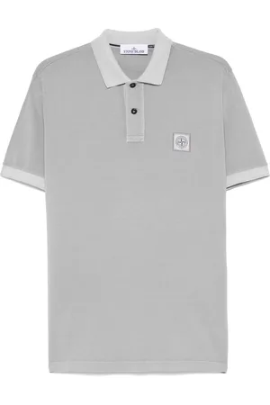 Stone Island Polo med kompasmærke