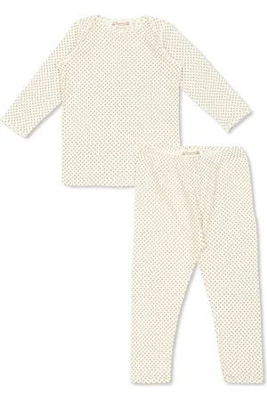 BONPOINT Sæt med sweater og leggings med blomstermotiv