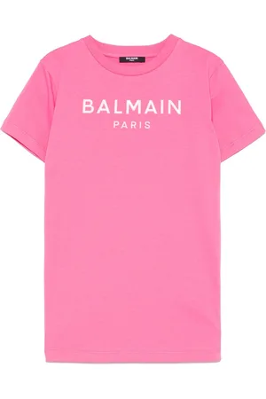 Balmain T-shirt med hævet logo