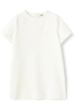 Il gufo Kjole med blomster-broderi
