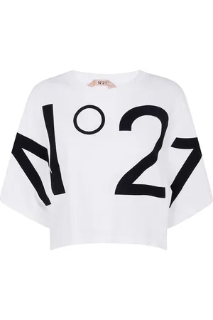 Nº21 T-shirt med logotryk