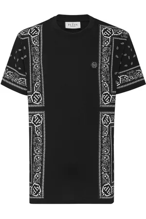 Philipp Plein T-shirt med paisleytryk