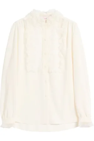 VALENTINO GARAVANI Georgette-bluse