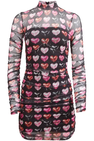 FLEUR DU MAL Kort ruchet Heartbreaker kjole