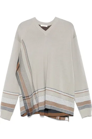CRAIG GREEN Sweater med V-hals