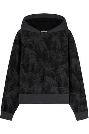 Palm Angels Hættetrøje med buet logo
