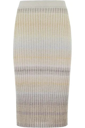 Missoni Ribstrikket nederdel