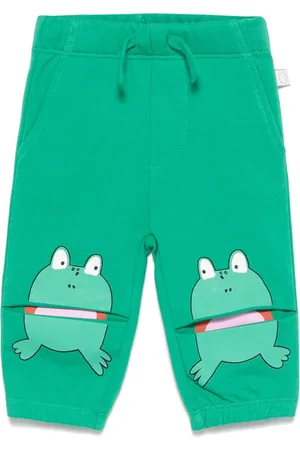 Stella McCartney Joggingbukser med frøtryk