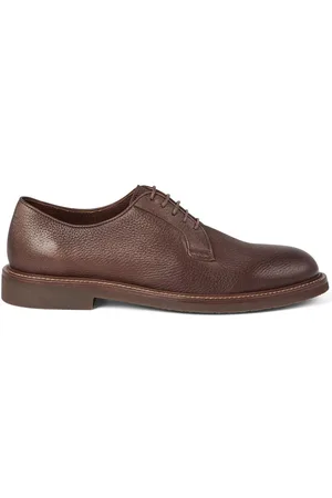 Brunello Cucinelli Derby-sko i læder