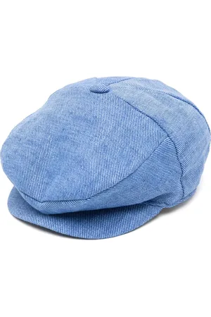 COLORICHIARI Baker boy-kasket i twill