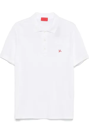 ISAIA Polo med broderet logo