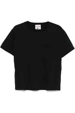 SEMICOUTURE T-shirt med broderi