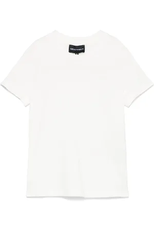 Emporio Armani T-shirt med logobroderi