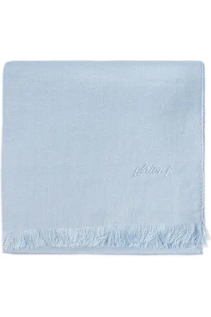 BRIONI Tørklæde med broderet logo