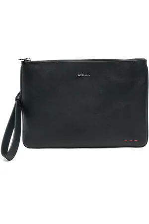 Kiton Clutch med bogstav-logo