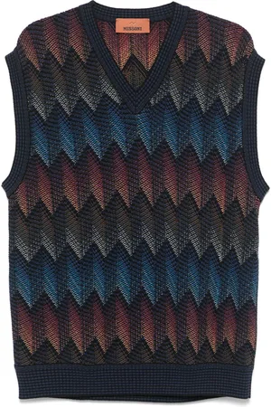 Missoni Chevron-vest med gradueret effekt