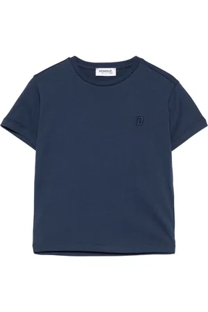 Dondup T-shirt med logobroderi