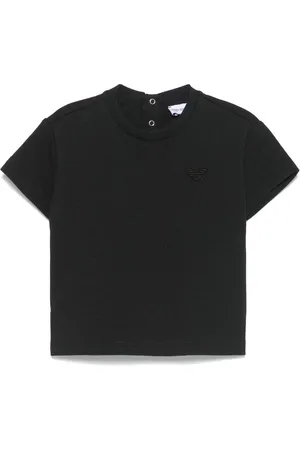 Emporio Armani T-shirt med logobroderi