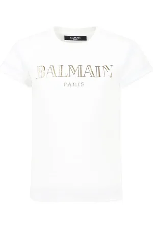 Balmain T-shirt med logotryk