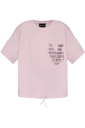 Emporio Armani T-shirt med logoudsmykning