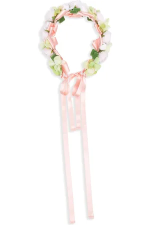 COLORICHIARI Hårbånd med blomsterapplikation