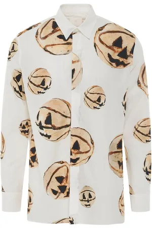 Givenchy Halloween skjorte med græskartryk