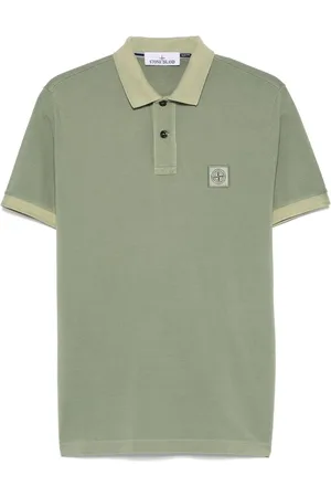 Stone Island Polo med kompasmærke