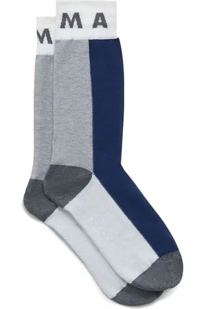 Marni Strømper i intarsiastrik med logo