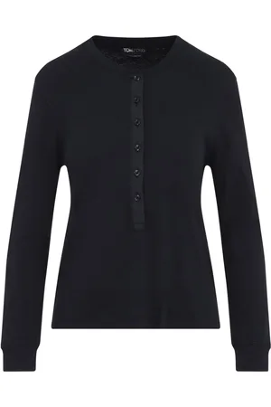Tom Ford Ribstrikket T-shirt