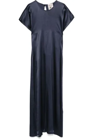SEMICOUTURE Lang kjole i satin