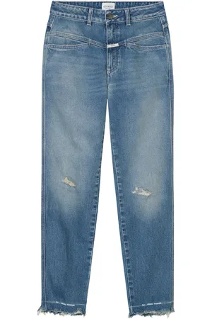 Closed Pedal Pusher-jeans